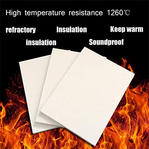 2 pezzi di fibra di ceramica leggera/resistente