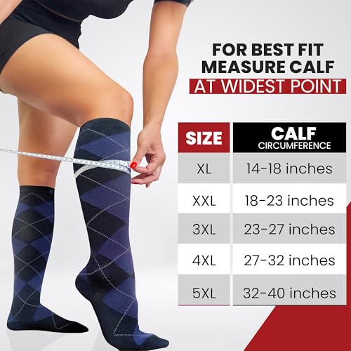 Image of BAMS Compression Socks Women & Men- Premium Bamboo Ultra Soft No-Smell 15-20 mmHg