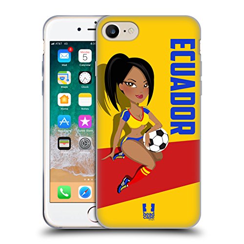 Coque de football Équateur iPhone 7 anti-rayure et antichoc MagSafe