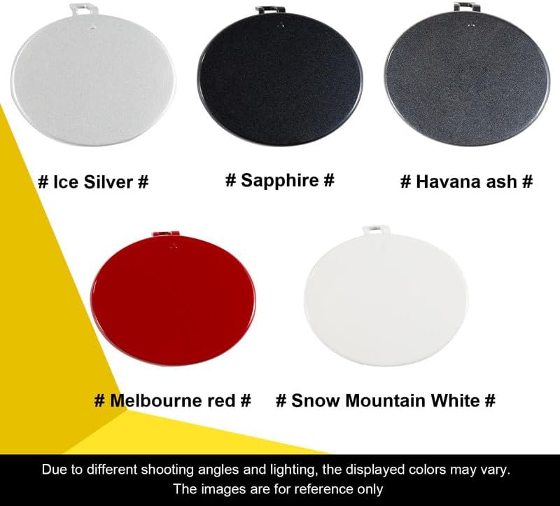 Car Front Bumper Tow Hook Cover Compatible with BMW 3 Series 2door E92 318d 320i 328ix 330d 335ix 2010 2011 2012 2013 Trailer Cover Cap 51117256104 Small Lid Towing Eye Cap