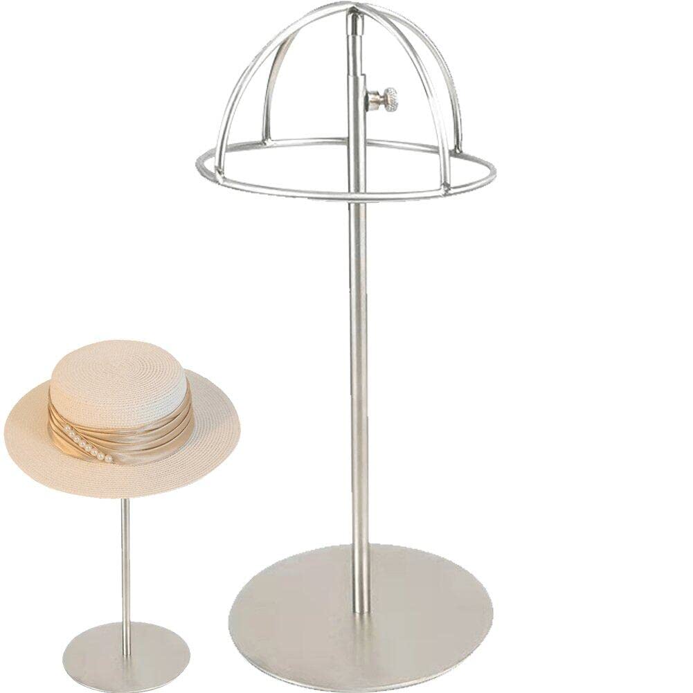Support de chapeau en métal avec dôme protecteur de table