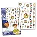 Disney Peter Pan Tattoos Party Favors Pack ~ Bundle Includes Over 75 Peter Pan Temporary Tattoos (Peter Pan Party Supplies)