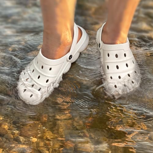 Image of KEMISANT Cushioned Clogs Mules for Men Garden Beach Water Fun-Lightweight | EVA Cushioned Footbed| Arch Support | Slip-resistant | Unisex