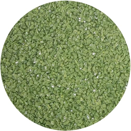 Youghiogheny Fusible Glass Frit Medium Fern Green Opal 4oz Jar - 96 COE (4003)
