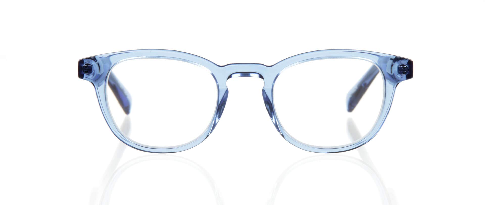eyebobs Clearly. Unisex Blue Light Reading Glasses for Men and Women | Round Eye Glasses