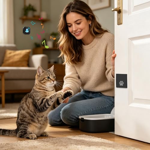 Timbre para perro impermeable de largo alcance para adiestramiento en casa 8