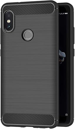 AICEK Funda Xiaomi Redmi Note 5, Negro Silicona Fundas para Xiaomi Redmi Note 5 Carcasa Redmi Note 5 Fibra de Carbono Funda Case (5,99 Pulgadas) AICEK Funda Xiaomi Redmi Note 5, Negro Silicona Fundas para Xiaomi Redmi Note 5 Carcasa Redmi Note 5 Fibra de Carbono Funda Case (5,99 Pulgadas)