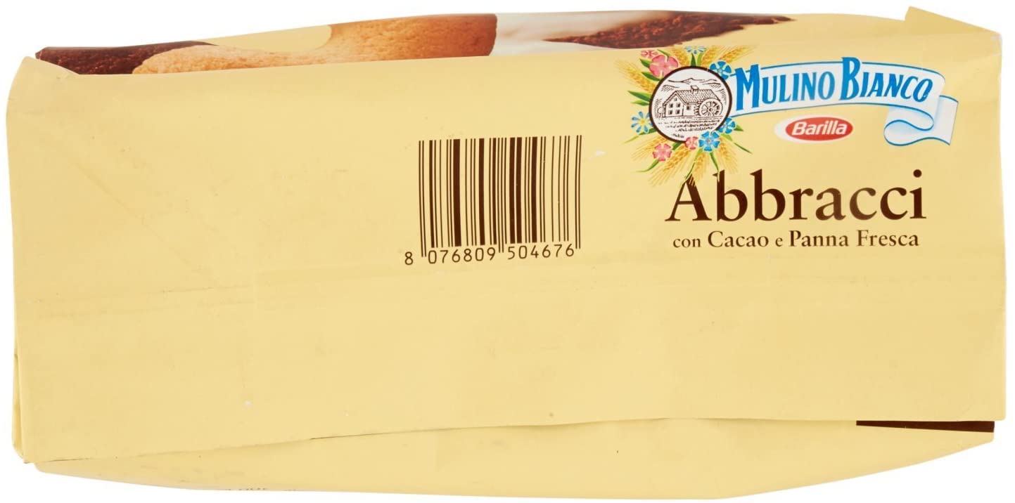 6x Mulino Bianco Abbracci Italian Biscuits Cookies 700g
