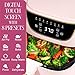 Paris Hilton Air Fryer, Large 6-Quart Capacity, Nonstick Made without PFAS, Touchscreen Display, 8-in-1 (Air Fry, Roast, Broil, Bake, Reheat, Keep Warm, Pizza, Dehydrate), Dishwasher Safe, Pink