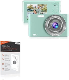 BoxWave Screen Protector Compatible with Saneen Digital Camera (2.4 in) - ClearTouch Anti-Glare (2-Pack), Anti-Fingerprint Matte Film Skin