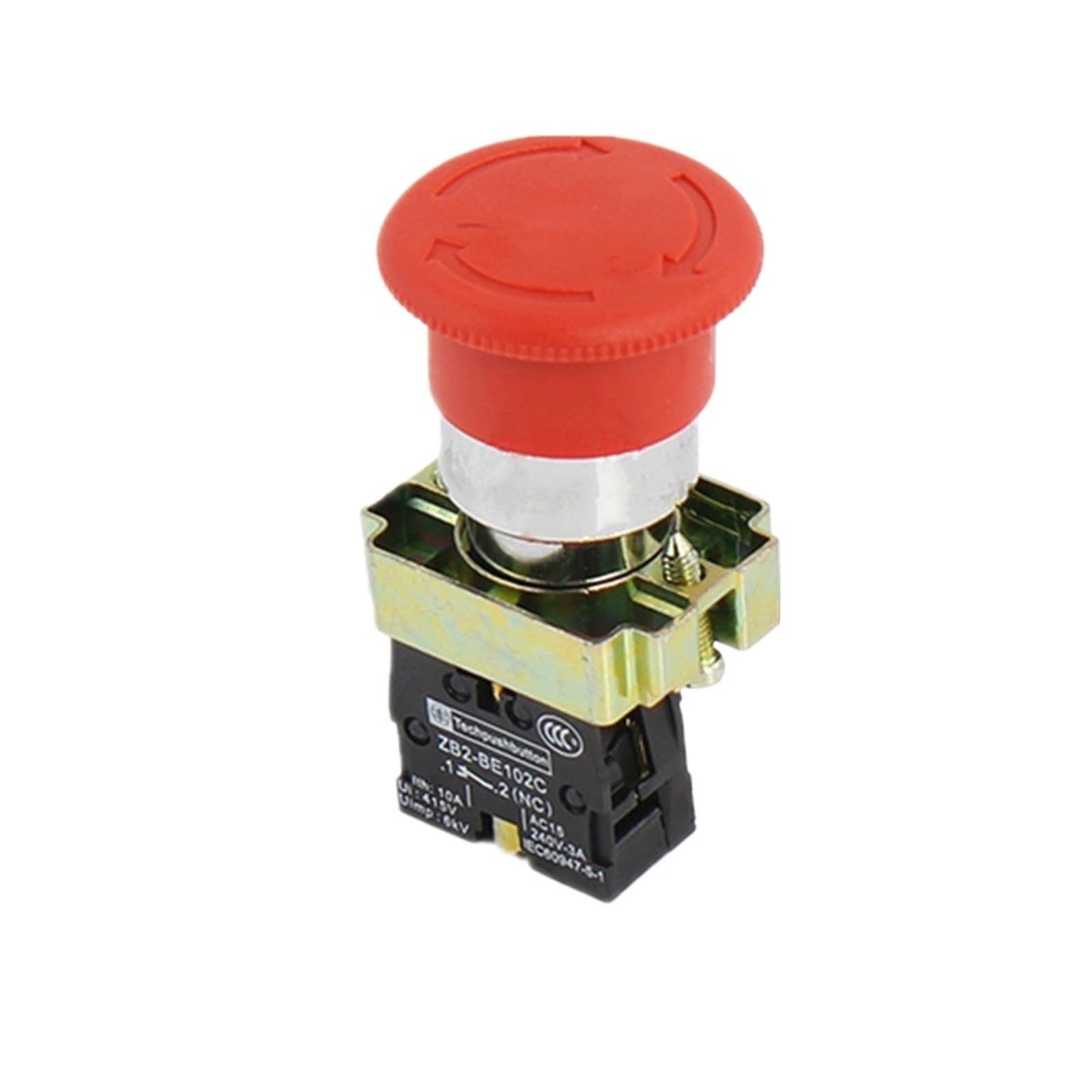 Bouton d'arrêt d'urgence 22mm pour couper instantanément les machines de commande numérique - 4