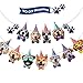 Dog Faces Birthday Banner Dog Birthday Garland Dog Theme Party Bunting Decoration Party Supplies