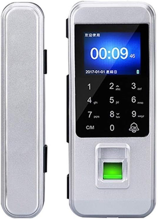 Time Attendance Machine Office Electronics Glass Door Fingerprint Lock Office Fingerprint Password Swipe Remote Control Electronic Lock Time Attendance Machine