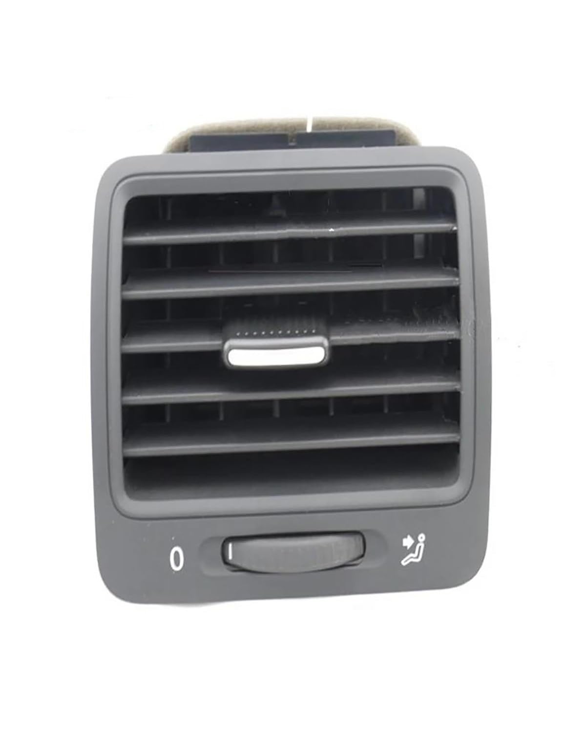 RWRAPS Aria Condizionata Bocchette per Jetta per 5 per Golf per MK5 per GTI MKV Coniglio 1KD 819 728 Nero Destro Cruscotto Aria Condizionata Uscita Vent Auto A/C Bocchette(Right)