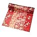 Molshine Juego de 10 Rollos de Cinta Adhesiva Decorativa Washi de Lámina Dorada,Bonita Cinta de Artesanía de Bronce de La Serie Crane Vintage Para Bricolaje,Colección,Envoltura de Regalos (Rojo)
