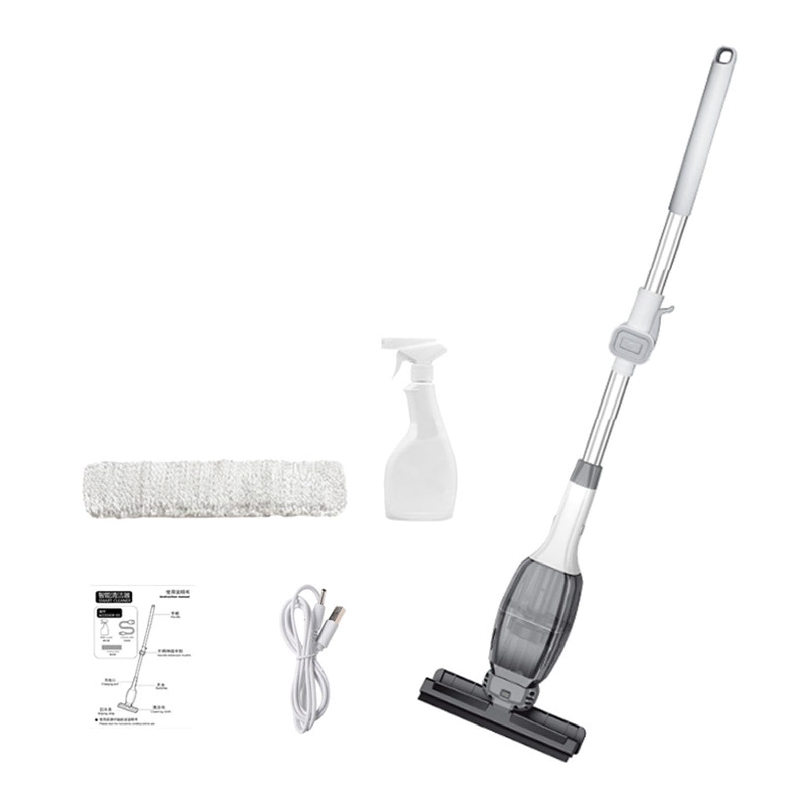 Uqezagpa B Multifuntional Window Vacuum Cleaners With Powerful Suction Home Window Cleaning Appliance Perfect For Travel Portable Robot