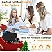Baby Car Camera for 2 Kids - 7-Inch Split-Screen Monitor, Dual HD 1080P Cameras, Night Vision, 360° Rotatable, Easy Install Backseat Camera for Safety & Convenience - Perfect for Twins or Siblings