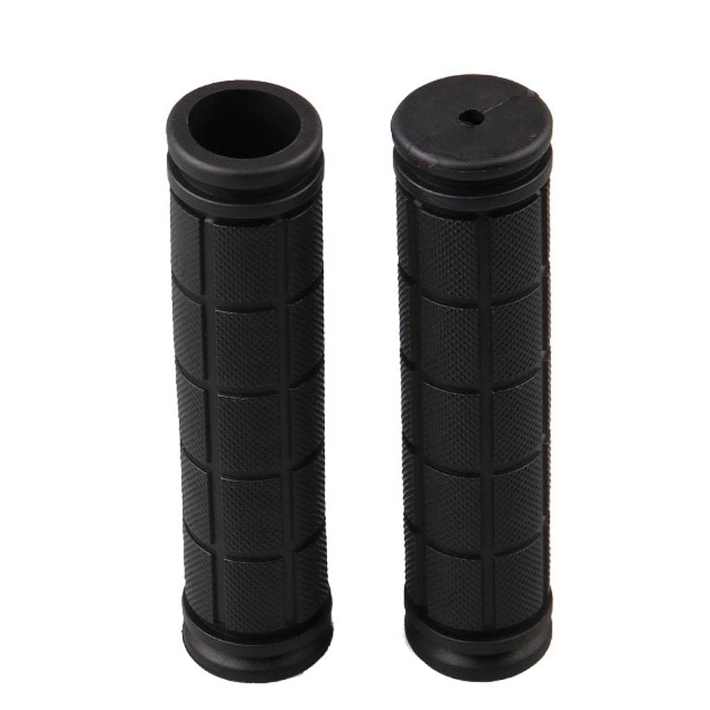 TRENDYNEST Anti-Slip Bike Bicycle MTB Handlebar Grip Soft Rubber Bar Covers Black | Handlebar Grips Tape & Pads | Bicycle Components & Parts | Cycling | Sporting Goods-image-9