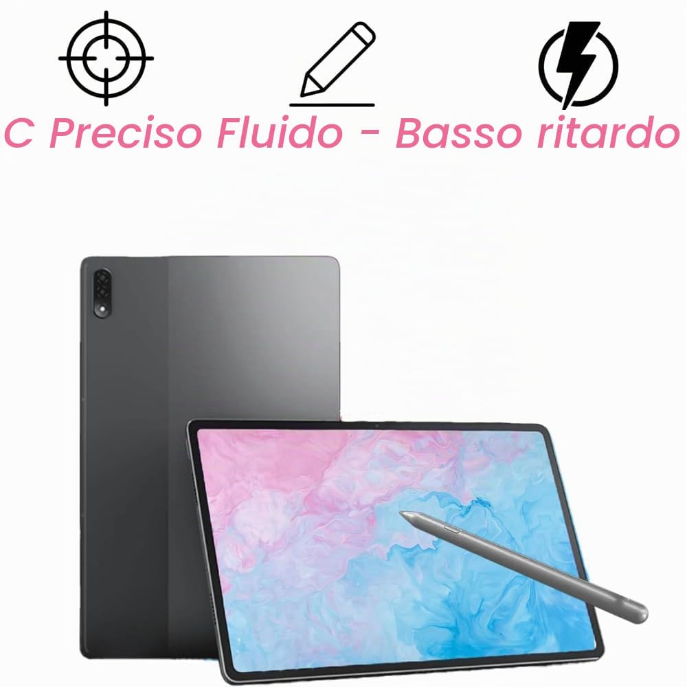 Pen Plus AP500U Compatibile con Lenovo Tab M11, P12, K11, Y700, M10 Plus 5G - Stylus con Supporto LPP 2.0, 4096 Livelli di Pressione, Palm Rejection, Attacco Magnetico