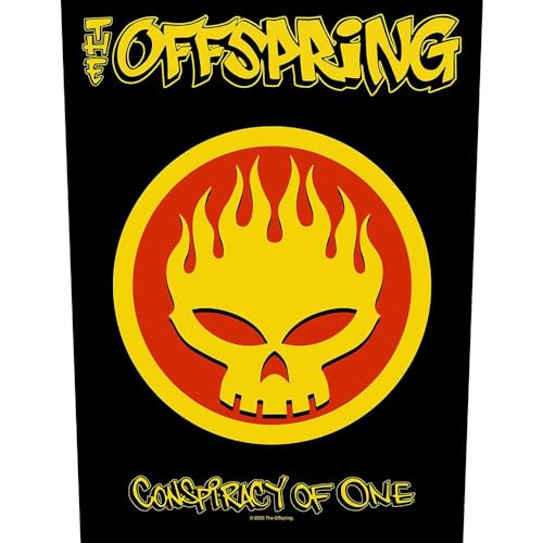 The Offspring Conspiracy Of One Indifférent Dossard noir 95% Coton, 5% Polyester