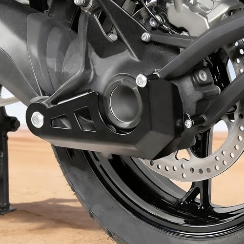 Protection de chaîne et arbre pour BMW R1300GS couvercle axe noir - 4