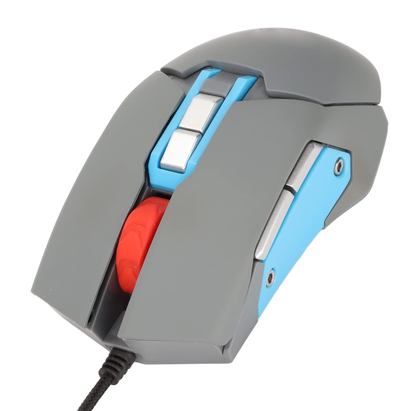 Vocale Con Programmazione Macro E Microfono 3 Livelli DPI USB Cablato Materiale ABS Ideale Per Ufficio Giochi Design Ingegneristico