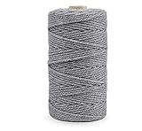 Vielseitigkeit: groß für Hang Etikett,Grußkarte,Labels,Deko für Geschenkpaket,Verpackung DIY Basteln, Blumengestecke,Gartenschnur,Blumendeko,Gartenarbeit,Vase Dekoration,Baumwollgarn ist ein guter Helfer im Leben.