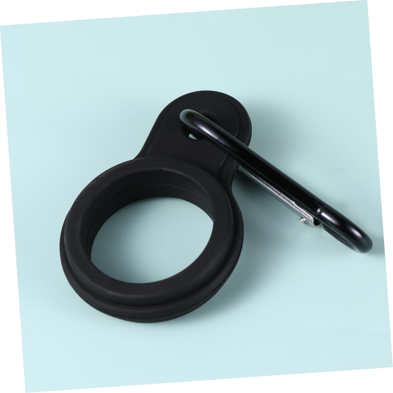 Sosoport Boucle De Crochet De Bouteille d'eau Clip De Support De Boucle De Crochet De Bouilloire Boucle De Bouilloire Noire Boucle De Bouilloire D'équipement d'alpinisme Black