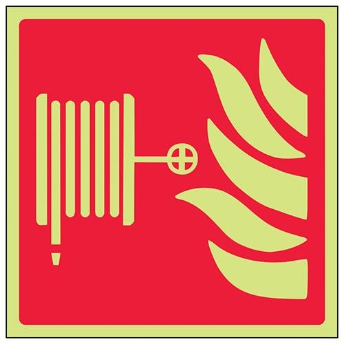 vsafety segni 69031bp-r Fire di avvertimento altamente infiammabile e