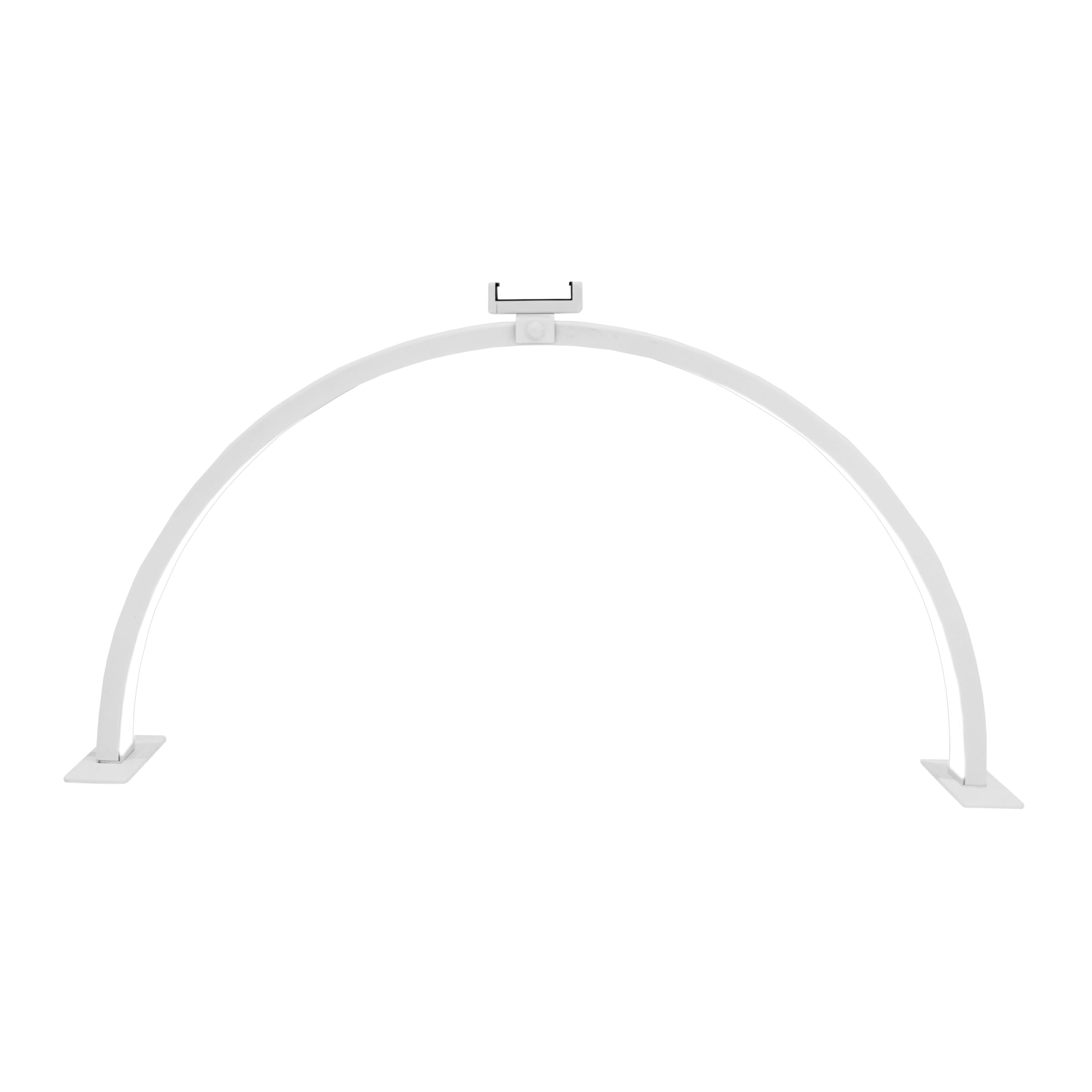 LED Halbmondlampe 75cm | 50W 3 Farben Warm- Neutral- Kaltweiß | 3000-6000K Dimmbar Temperatur | Maniküretisch-Licht Nägel Maniküre Nagelsalon [INKL. Handyhalterung & Klett- und Schaumstoffpads]