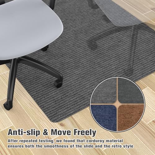 image for Placoot Desk Chair Mat for Hardwood Floor & Tile 55