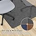 Placoot Desk Chair Mat for Hardwood Floor & Tile 55