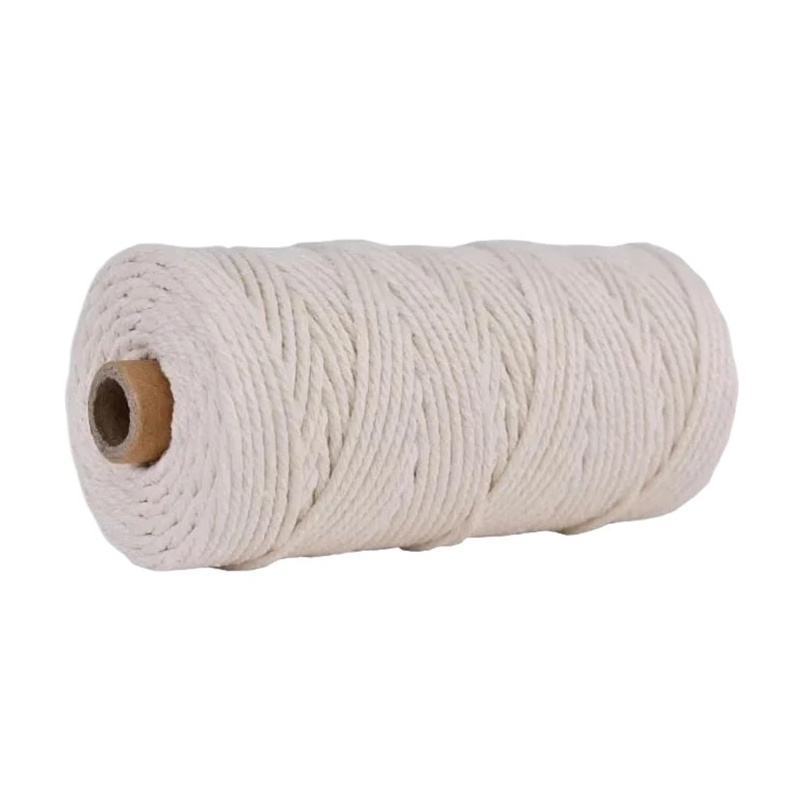 Cotton Macrame Cord 100M/Roll 3.0mm Colored Macrame Cotton Cord Colorful Twine String Rope Craft for Knitting Home Textile(Color24)