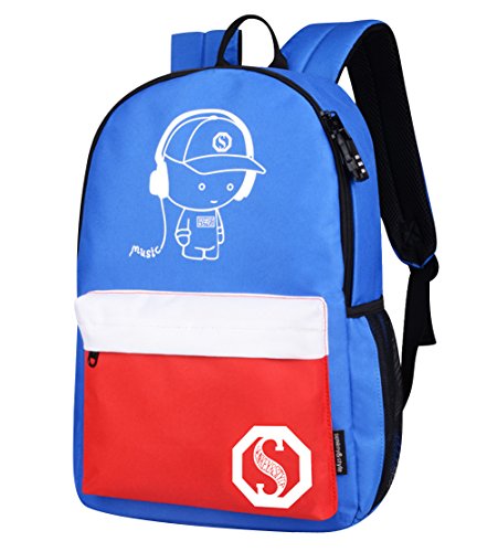 Mochilas Escolares Juveniles Colegio Antirrobo Instituto Chicas Niño Niñas Universidad