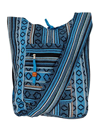 Image of SUVASANA Large Sling Shoulder Bag for Men Women Casual Comfortable Market Groceries School Books Everyday Purse Travel