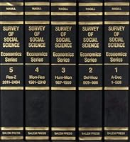 Surv of Soc Science Econ 1991 5 Vols (Economics Series) 0893567256 Book Cover