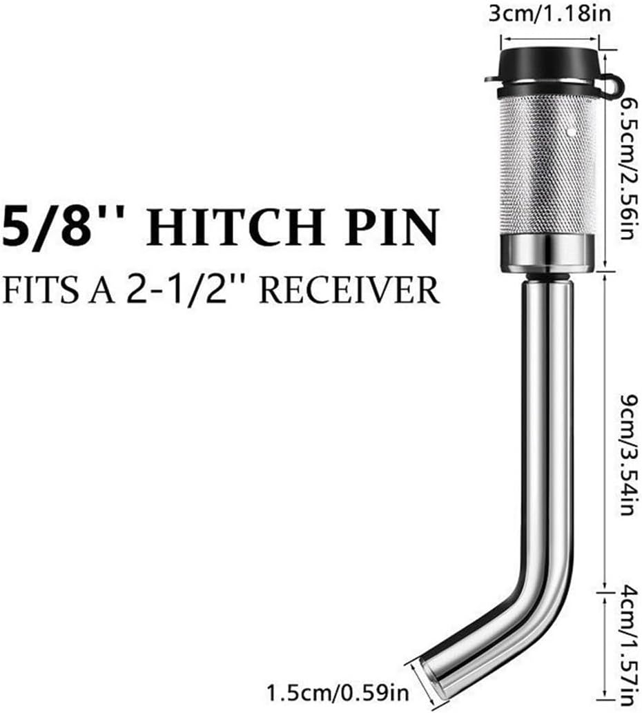 Trailer Hitches, Tow Bar Tongue Hitch Pin Lock Locks Removable Trailer Ball Mount 5/8" Straight Hitch Pin Lock 16 Mm Trailer Parts