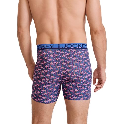 Image of Jockey Men's Underwear True Style 6 inch Boxer Brief - 3 Pack