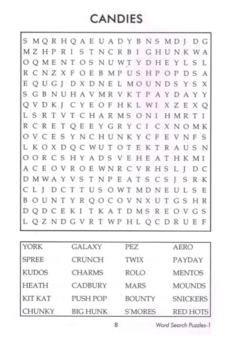 Image of Word Search Pad Books (Set of 12 Titles)