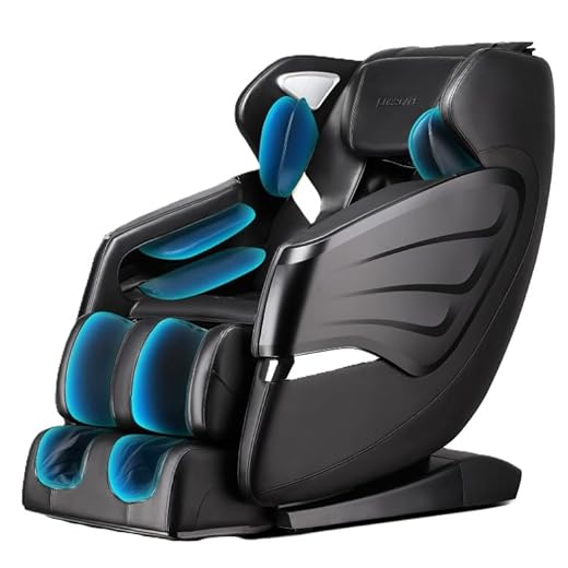 BOSSCARE Massage Chairs SL Track Full Body and Recliner, Shiatsu Recliner, Massage Chair with Bluetooth Speaker (Green 8516)