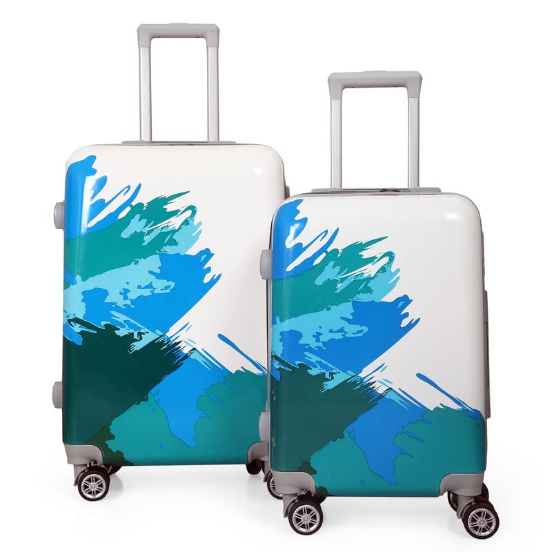 Image of Polo Class 2Pc Set Trolley Bag(20 /24 inch)-Blue