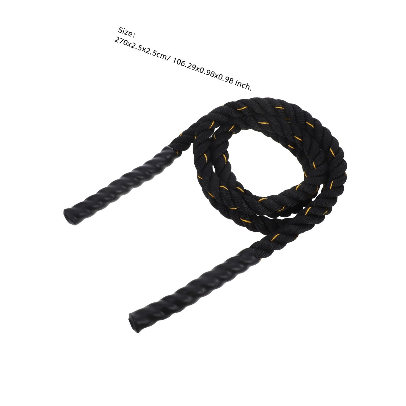 ULTECHNOVO Cuerda para Saltar Soporte de Peso, Antideslizante, 25 Mm