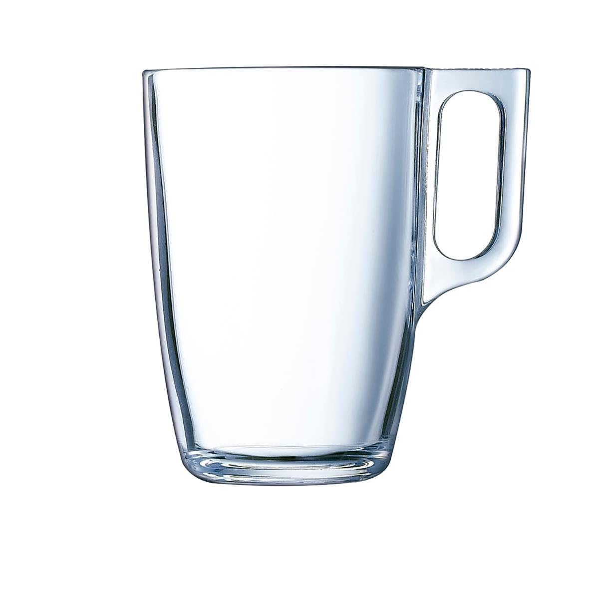 Luminarc Nuevo 9211143 - juego de 6 tazas de cristal, 32 cl