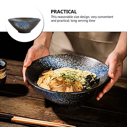 Cabilock Tigela japonesa para macarrão, macarrão, sopa, macarrão, tigela de sopa, tigela de Ramen pa