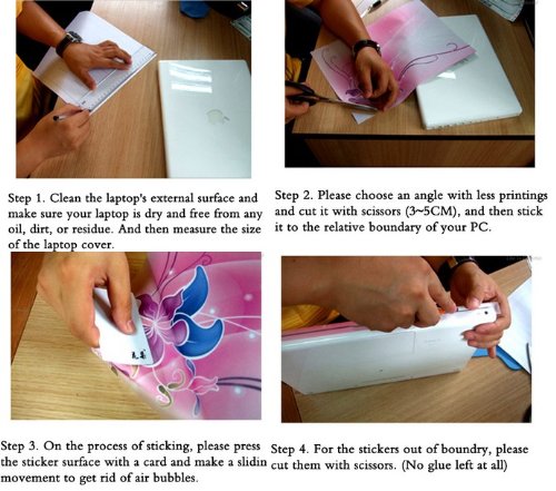 Three Owls Fashion Netbook Laptop Skin Sticker Reusable Protector Cover Case For 11.6 12.1 13 13.3 14 15 15.4 15.6 Inch Apple Acer Asus Toshiba Hp Samsung Dell Leonovo Sony Laptop Ynek-125 #TOP1