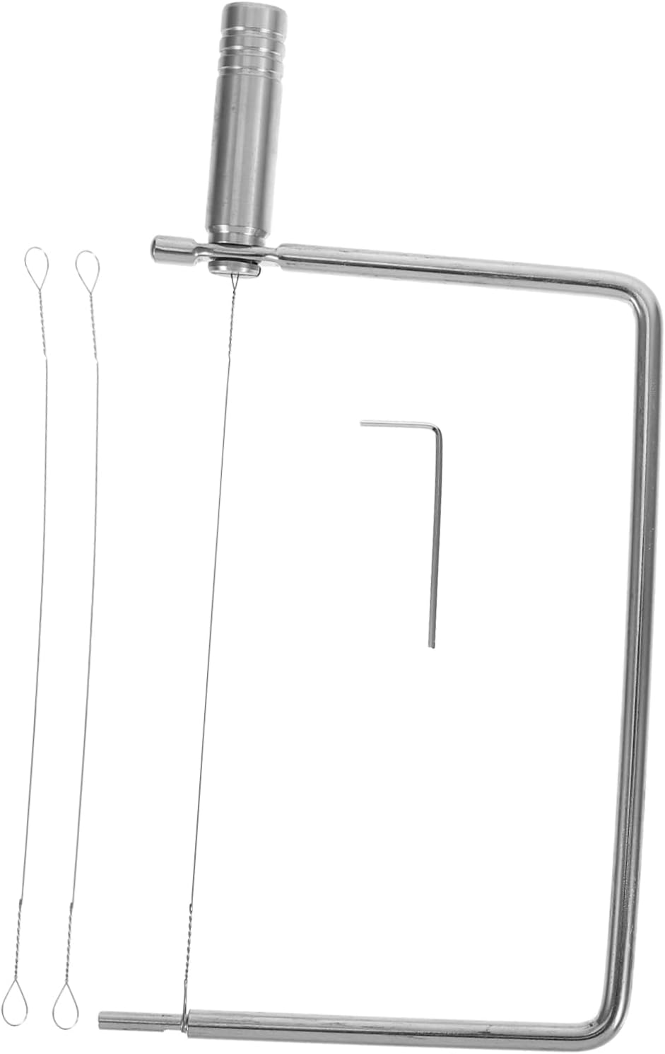 GLEAVI Handheld Cheese Slicer Stainless Steel Multipurpose Tool for Uniform Cutting of Cheese Butter Includes Wire Cutter for Consistent Slices for Charcuterie Boards Kitchen Use GLEAVI Handheld Cheese Slicer Stainless Steel Multipurpose Tool for Uniform Cutting of Cheese Butter Includes Wire Cutter for Consistent Slices for Charcuterie Boards Kitchen Use
