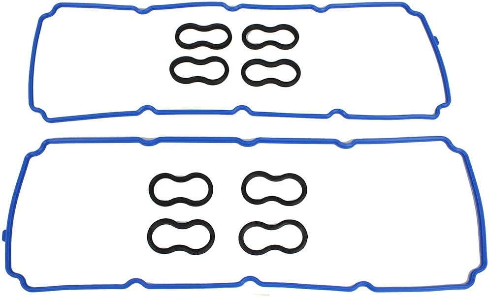 DNJ VC1160G Valve Cover Gasket for 2003-2019, Chrysler, Dodge, Jeep, Ram, Challenger, Charger, Commander, Durango, Grand Cherokee, Magnum, Ram 3500, 5.7L-6.4L, V8, OHV, Supercharged