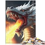 Mystical Dragon Artwork Jigsaw Puzzle 1000 pezzi Puzzle in legno per adulti e bambini dai 12 anni in su giocattoli educativi giochi per famiglie 75 x 50 cm.