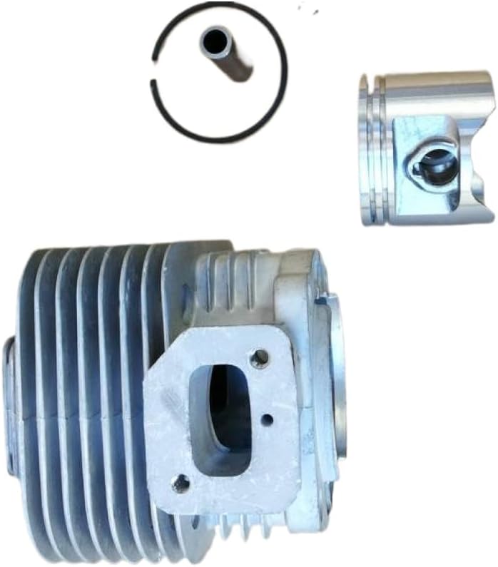 Cylinder Piston Ring Kit 53mm Engine 1e53F 80cc Compatible With Garden Tool Models Motor Cutter Scooter Gopeds Kesai EVO Earth Ground Drill Outboard Huashen 1e53F