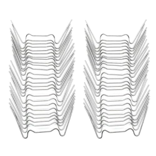 Clips de cristal para invernadero, paquete de 25/50/100 clips de cristal para invernadero, duraderos y fáciles de usar, clips de repuesto para una rápida fijación y reparación